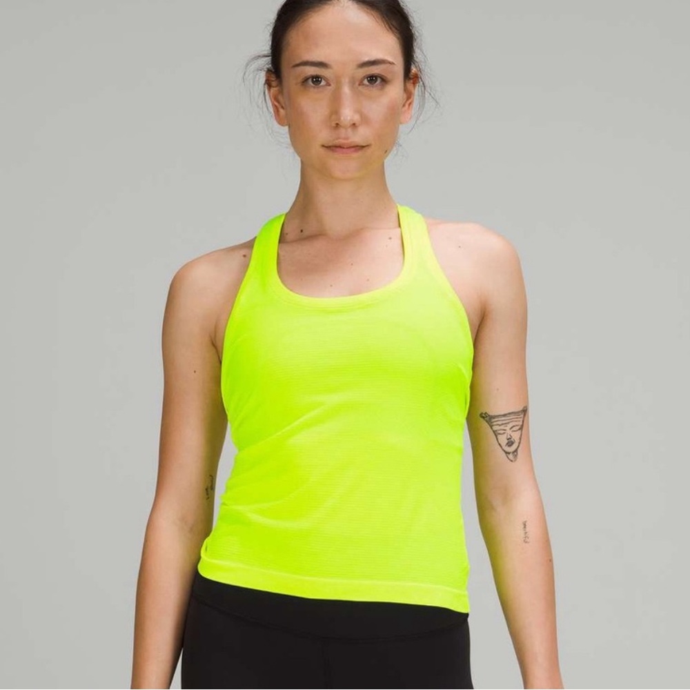 lululemon Women's swiftly racerback Tank Top waist length